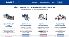Desktop Screenshot of battenfeld.se